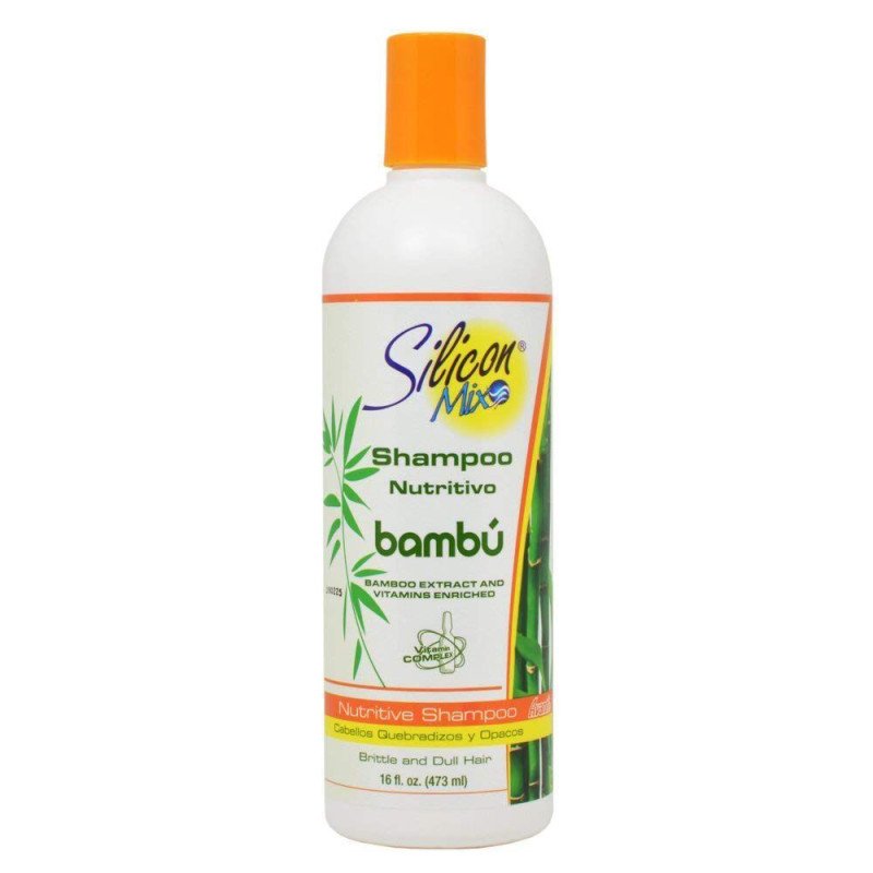 Silicon Mix Shampoo Nutritivo Bambu Ext. & Vit. E. 16oz